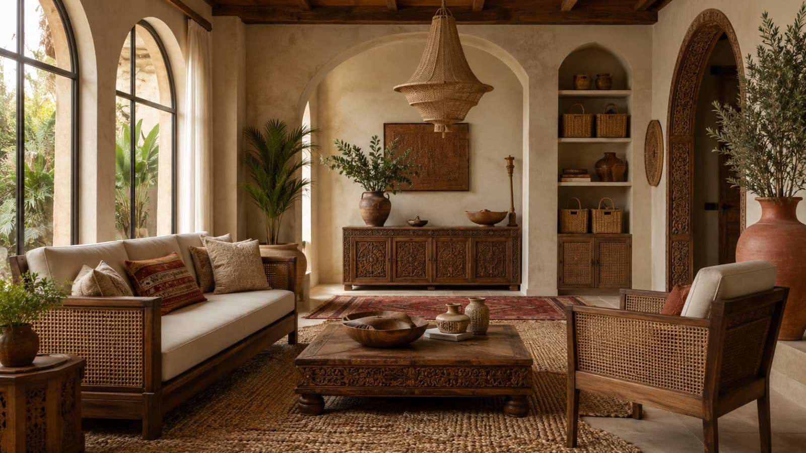 Thoughtfully curated luxury interior